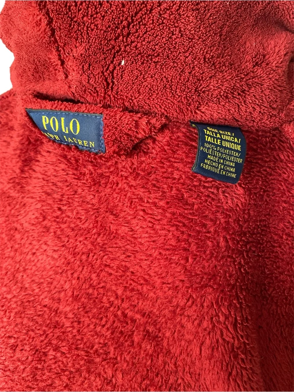 Ralph Lauren luxurious plush